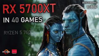 Can the RX 5700XT run 1080P in 2024 40 Games Tested [upl. by Rohpotsirhc]