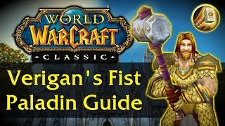 Verigans Fist Guide  Classic WoW Paladin Class Quest [upl. by Dorin]