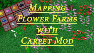 Using carpet mod flower script to map out flower farms [upl. by Barnet14]