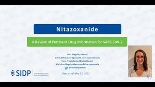 Nitazoxanide EvidenceBased Health Information Related to COVID19 [upl. by Noiwtna]