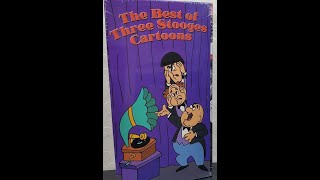 The 3 Stooges The Best Of The 3 Stooges Cartoons 2000 VHS Full VHS RIP VHS RIP 6 [upl. by Yramliw]