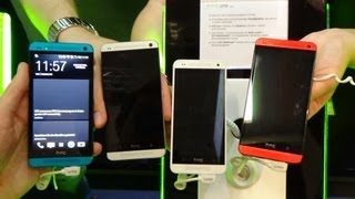 HTC One  Blue vs Red vs Black vs Silver [upl. by Eniger]