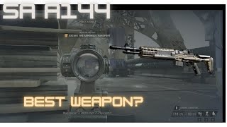 Payday 3  SA A144 most powerful weapon Headshots only [upl. by Hatch]