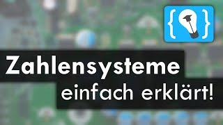 Zahlensysteme einfach erklärt Dezimal Binär Hexadezimal [upl. by Tindall910]