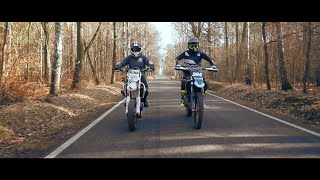 Supermoto vs Enduro [upl. by Pitt]