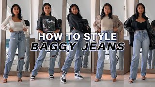 HOW TO STYLE BAGGY JEANS  Casual Streetstyle amp Dressy Christine Le [upl. by Chang159]