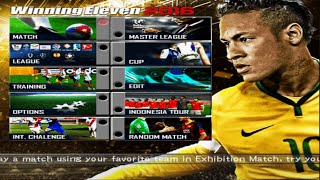 Winning Eleven 2016 PS2 based on WE10 [upl. by Itsyrc]