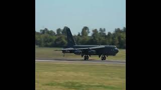 B52 Stratofortress Takes Off Mass Takeoff shorts military bomber [upl. by Ttehc]