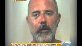 23072014NON PAGANO LAFFITTO LI ACCOLTELLA ARRESTATO [upl. by Noswal]