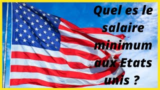 Salaire Minimum Au Usa  Etats Unis [upl. by Huber863]