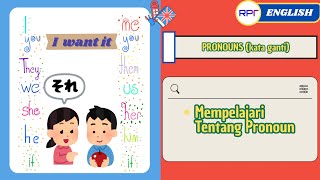 Materi Pronoun kata ganti  Bahasa Inggris dasar mudah di fahami kelas 10 basicenglish education [upl. by Dnivra692]