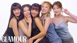 GIDLE Take a Friendship Test  Glamour [upl. by Yrrehc]