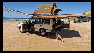 WHAT WERE WE THINKING V8 discovery STANDARD AT FRASER ISLAND [upl. by Etteuqal]