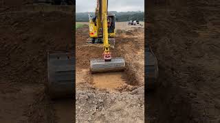 PC138 in action 🤩 satisfying digger trending [upl. by Leler]