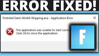 Fix FortniteclientWin64Shippingexe Error On Fortnite [upl. by Toni426]