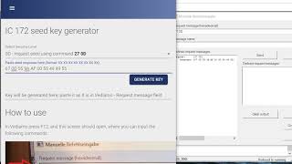 IC172 seed key generator [upl. by Leavelle]