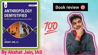 Anthropology Demystified by Akshat Jain Book review 🎯 viral ias shorts trending upsc [upl. by Silenay]