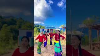 gorkhalimuser authyodashainaunatapailenaiduet dance ground nepaliculture [upl. by Icnan]