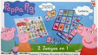 Peppa Pig Serpientes y escaleras [upl. by Anassor]