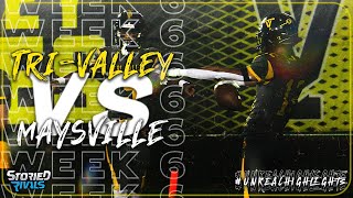 TRIVALLEY FOOTBALL  Scotties Explode Against Maysville  HIGHLIGHT [upl. by Arne]