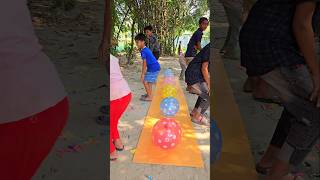 Best Balloon popping challenge 😁 shorts balloonchallenge [upl. by Dyan960]