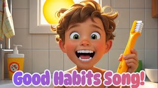 Good Habits Song for Kids  Fun Nursery Song About Healthy Habits  CoCoBoo [upl. by Adniroc]