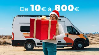 15 idées CADEAUX pour vanlifers pratiques et originaux [upl. by Hultgren]