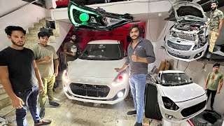 Maruti Swift OEM Modification  Base To Top Mod  Lxi Converted To Zxi  2022 Swift Modification [upl. by Benedikta]