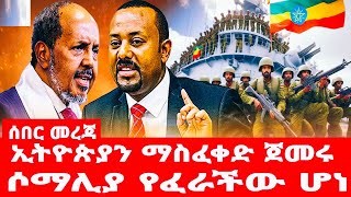 ኢትዮጵያን ማስፈቀድ ጀመሩ ሶማሊያ የፈራችው ሆነ [upl. by Maiga]