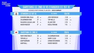 Garstang CC 2nd XI v Standish CC 1st XI [upl. by Kushner]