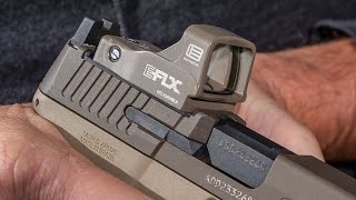 EOTECH Releases the EFLX Mini Red Dot Reflex Sight in FDE [upl. by Trueman]