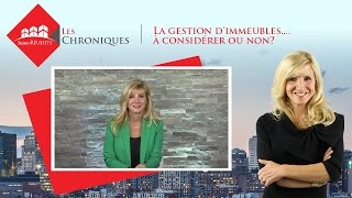 IMMOBILIER  La gestion dimmeubles à considérer ou non [upl. by Collis]