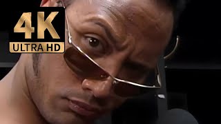 The ROCK Sus WWF Interview Eyebrow Meme 4K 60fps Remastered With Sound  DOWNLOAD LINK IN COMMENTS [upl. by Llirrem]