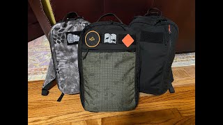 Recycled Firefighter quotThe Chiefquot Review and Battalion 24 Hour Pack Comparison [upl. by Ahsienauq]