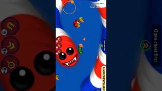 Wormszoneio  dwarf worm vs Giant Worm  shorts wormszoneio wormszone wormsgaming snakegame [upl. by Oscar909]