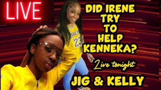 KENNEKA JENKINS DID IRENE TRY TO HELP KENNEKA LIVE WITH JIG AND KELLY [upl. by Atnohsal93]