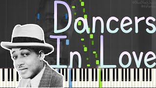 Duke Ellington  Dancers In Love 1953 Classic Jazz Piano Synthesia [upl. by Peyter689]