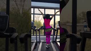 Belly dance on treadmill 2 [upl. by Nairbal]