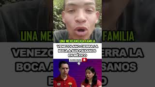 VENEZOLANO MANDA MENSAJE PARA VENEZOLANOS EN MÉXICO subscribe shortvideo youtubeshorts youtube [upl. by Mauldon]