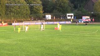 FSV Saarwellingen  1 FC Saarbrücken Spielzusammenfassung Saarlandpokal 1 Hauptrunde [upl. by Fretwell411]