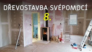 8 díl  Dřevostavba svépomocí  záklop stropu montáž sádrokartonu a pokládka podlahy [upl. by Yonina]