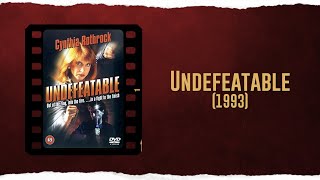 Undefeatable 1993  Movie Review  The Twisted Opinion [upl. by Rollo623]