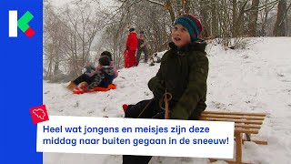 Het sneeuwt Hoe hebben jullie dat beleefd [upl. by Lagas]