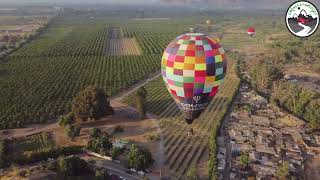 GLOBOS AEROSTATICOS EN PEÑAFLOR 2024 DJI MINI 2 [upl. by Eladal]