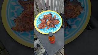 Grilling Chicken Thighs on the Grill Part 3 cookingathome food cooking [upl. by Arde]