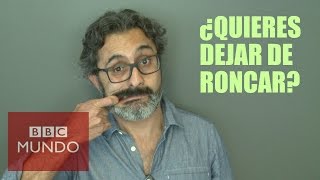 Cómo dejar de roncar y de torturar a tu pareja [upl. by Huntlee]