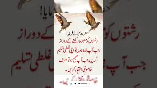 👍✨Hazrat Ali Motivational quotes  Urdu quotes shorts whatsappp statusyoutubeshorts [upl. by Neenaej]