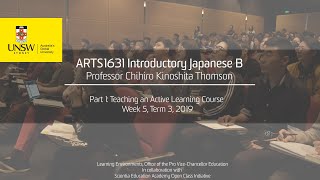 Active Learning Classroom  Professor Chihiro Thomson Part 1 [upl. by Luht724]