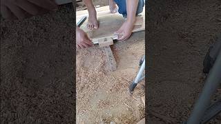 wood plank gluing process shorts fyp virals carpenter woodworking [upl. by Seni135]