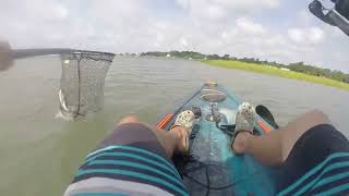 Kayak fishing the shallotte river [upl. by Ertemed296]